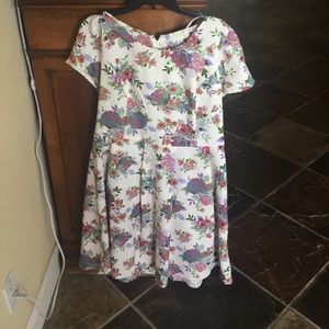Forever 21 plus size floral dress