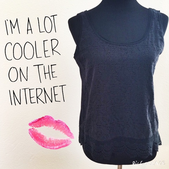 Black Lace Top 💕