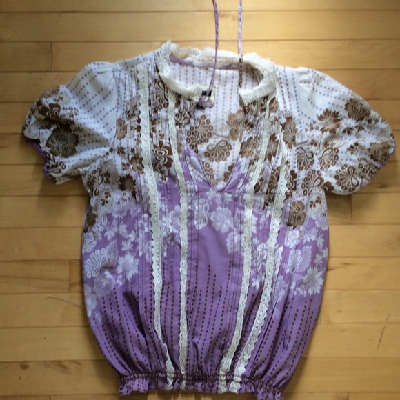 Anthropologie Sanctuary Blouse Medium