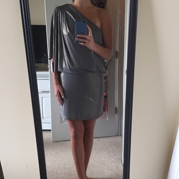 Gorgeous iridescent Jessica Simpson party dress