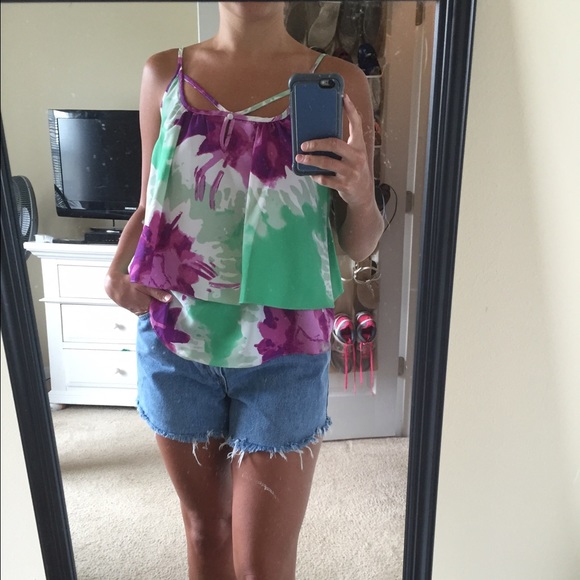 Boutique 2-tiered summer tank-top - adorable!!