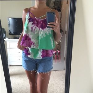 Boutique 2-tiered summer tank-top - adorable!!