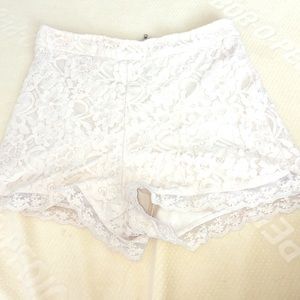 Lace shorts