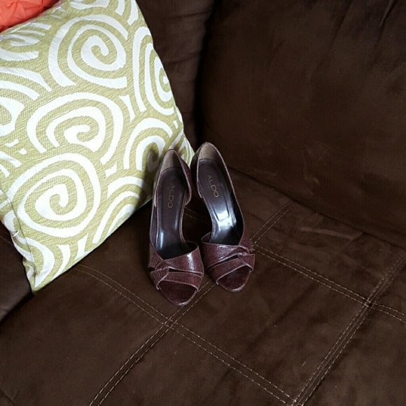 ✨Aldo✨Brown Leather Shoes