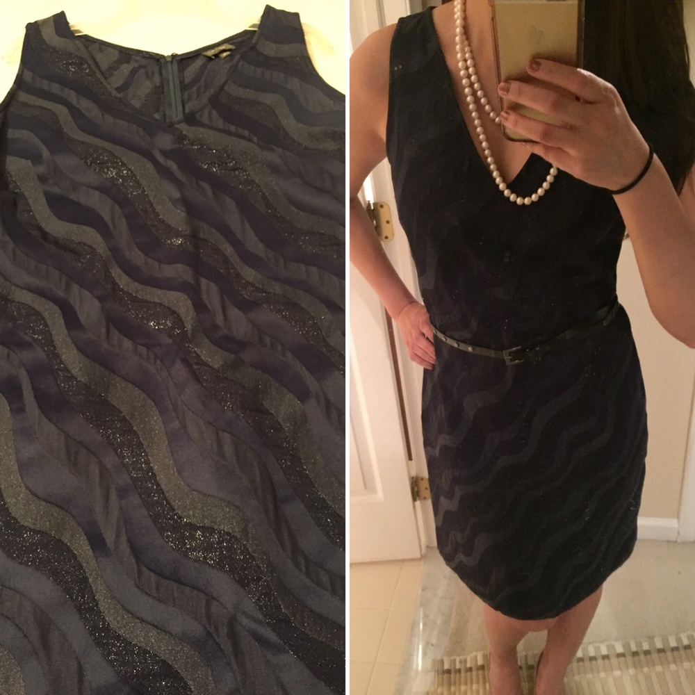 Navy blue Calvin Klein dress