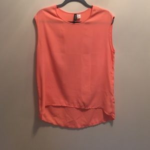 Women's Coral Blouse SIZE 6