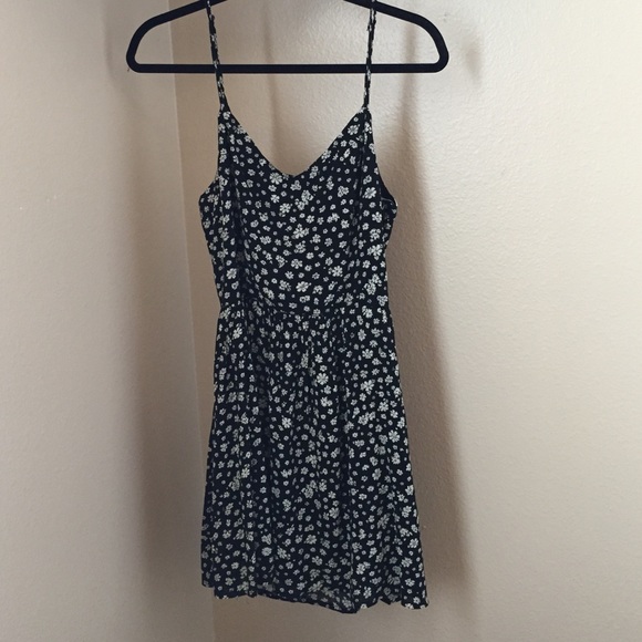 L.A Hearts black floral print dress