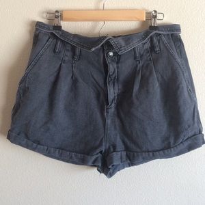 Urban Outfitters | Black High Waisted Shorts
