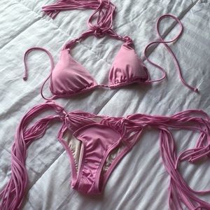 Victoria Secret very sexy fringe Brazilian bikini