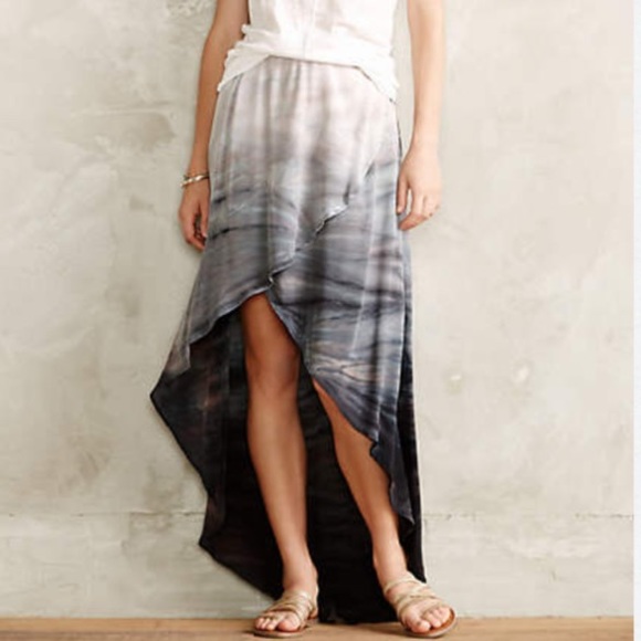 ⭐️ sold ⭐️ Anthropologie Seascape Maxi skirt - Picture 4 of 4