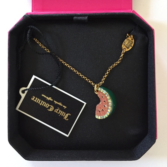 Juicy Couture watermelon necklace