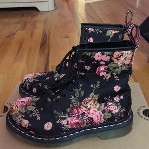 Floral Doc Martens