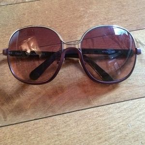 Chloe purple sunglasses