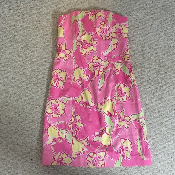 Lilly Pulitzer pink flower dress