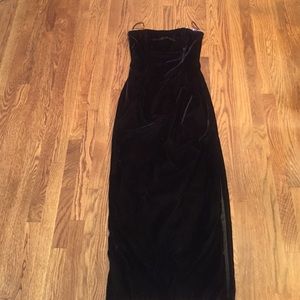 Velvety Jessica McClintock formal dress