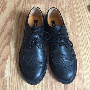 Black oxfords