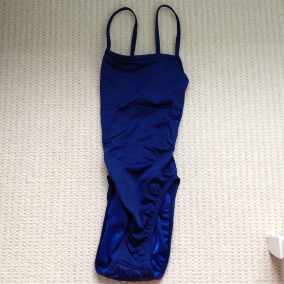 Speedo Navy Racerback Swimsuit