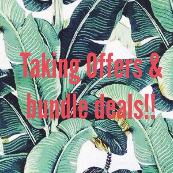 Taking offers and bundle deals!!