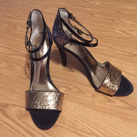 Lulu Townsend glitter heels - Picture 2 of 4