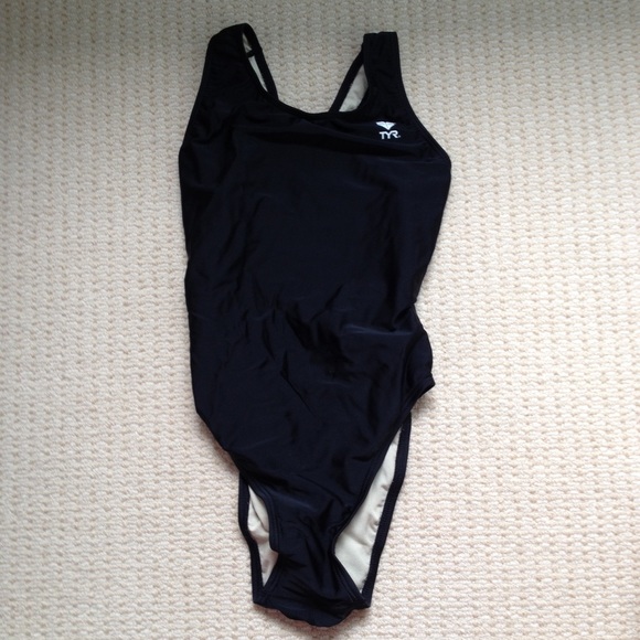 TYR Black Racerback Swimsuit
