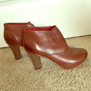 Lucky Brand Leather Booties