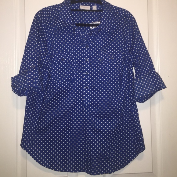 Polka dot blouse - Picture 1 of 3