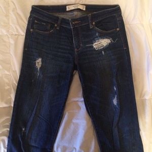 Abercrombie boot cut jeans
