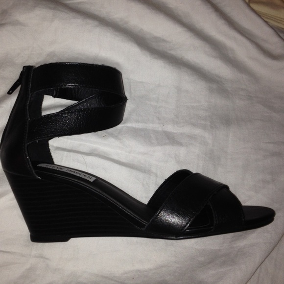 black steve madden wedges
