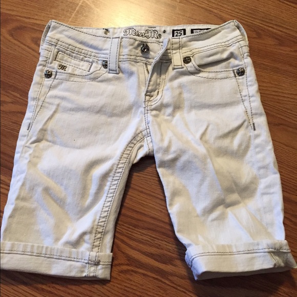 Miss Me bermuda shorts