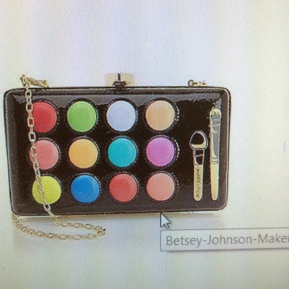Betsey Johnson Handbags - Betsey Johnson makeup pallet cross body