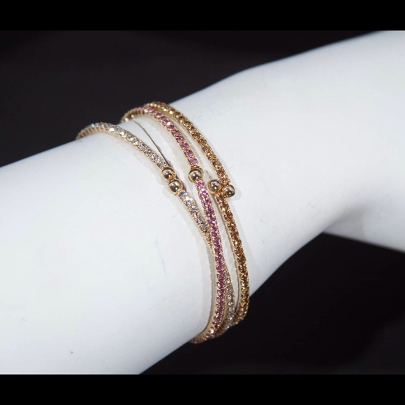 Lisa Freede gold stretch bracelets
