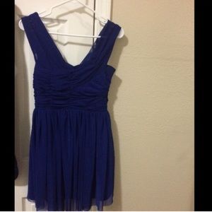 Blue formal dress