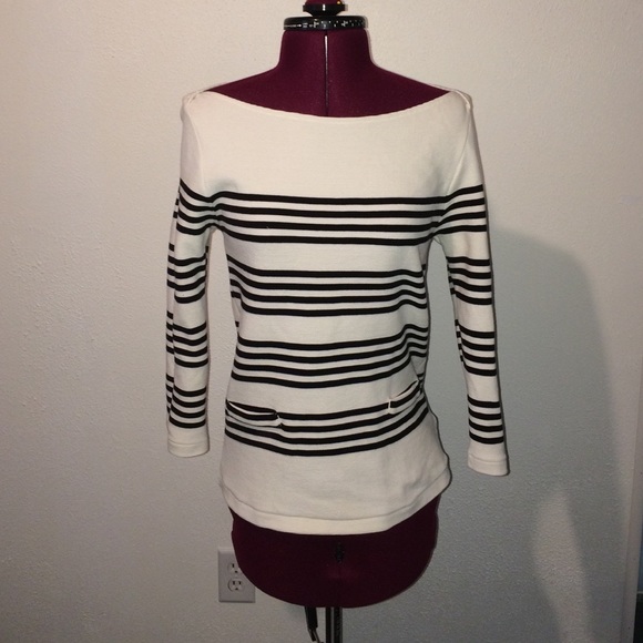 Striped sweatshirt