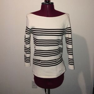 Striped sweatshirt