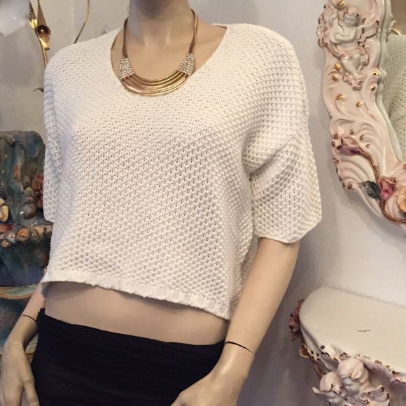 Urban Outfitters Tops - Urban Outfitters Knitted Crop Top