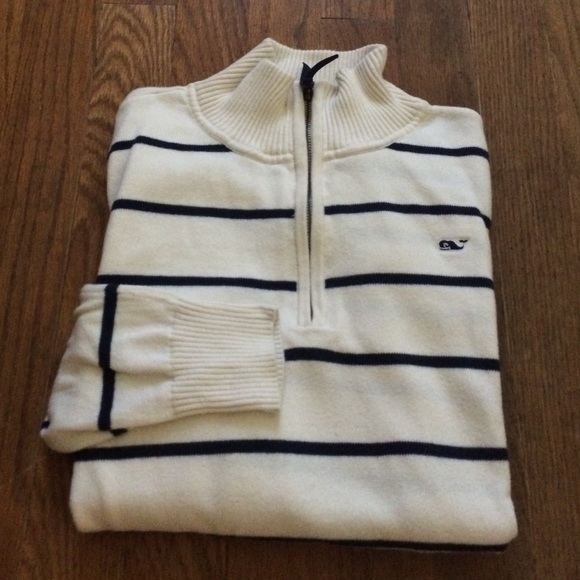Vineyard Vines women's quarter zip sweater