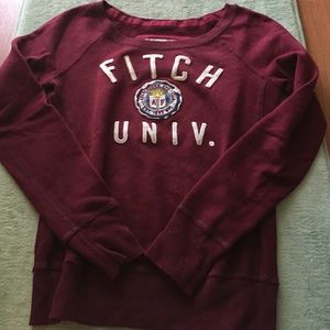 Bordeaux Abercrombie sweater