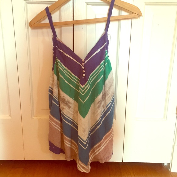 V striped tank top - Picture 1 of 1
