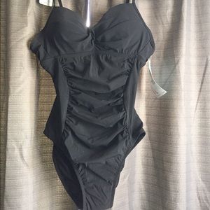 Bathing suit size black medium
