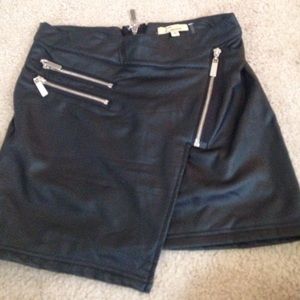 Leather skirt
