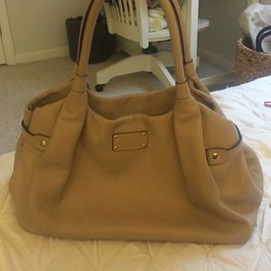 Kate Spade tan top handle bag