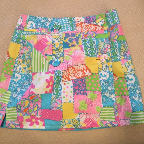 Lilly Pulitzer wrap skirt