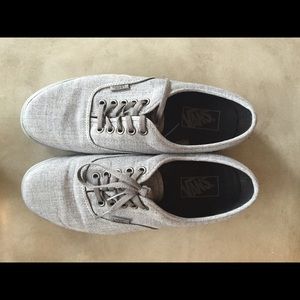 Vans, gray brand new, never worn
