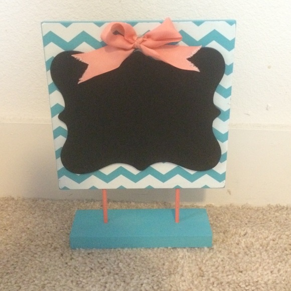 Chevron chalk board