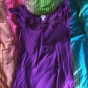 purple fringe top