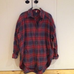 New with tags! Free people flannel.
