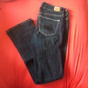 American Eagle skinny kick jeans