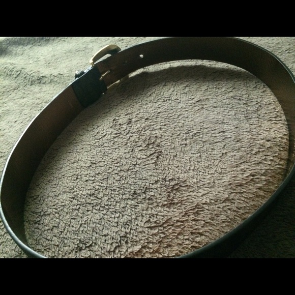 Micheal Kors Belt ( BROWN AND GOLD )