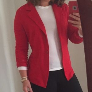 FOREVER 21 NWT Red Blazer Jacket Size S