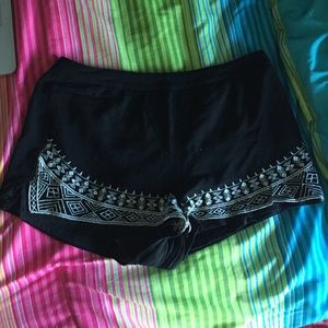 loose tribal shorts